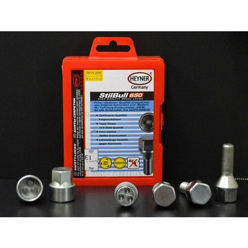 Болты - секретки Е1 с 2-мя ключами М12 125 ES 19 mm L 31 mm 3098₽