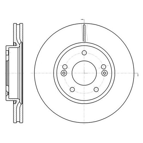 фото Тормозной диск roadhouse 61208.10 road house