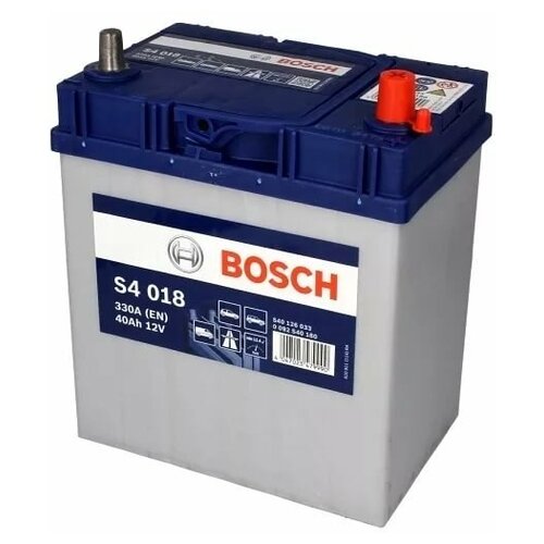 фото Автомобильный аккумулятор bosch s4 018 (0 092 s40 180)