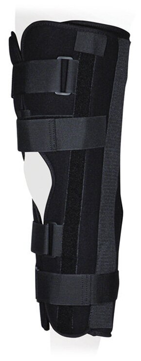 Ttoman Тутор на коленный сустав KS-T01, размер L, длина 60 см, черный