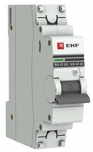 Автоматический выключатель EKF PROxima 1Р, 40 А.