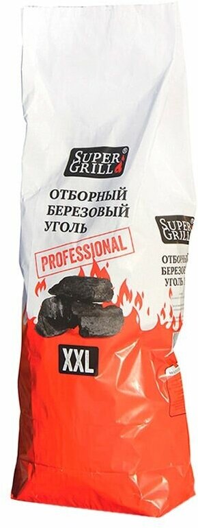 Уголь березовый xxl Supergrill 8 кг (2512)