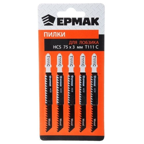 Пилка Ермак HCS EU 75x3mm T-111C 5шт 664-293