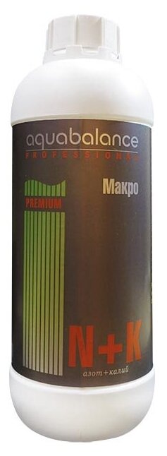 Удобрение Aquabalance Макро N+K 1л Premium