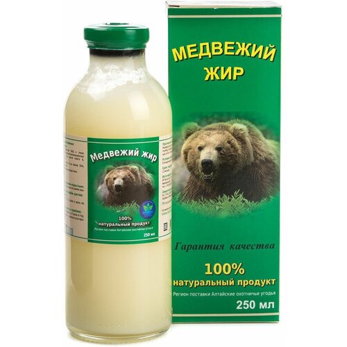 Медвежий жир Белов А. В. натуральный 250 мл