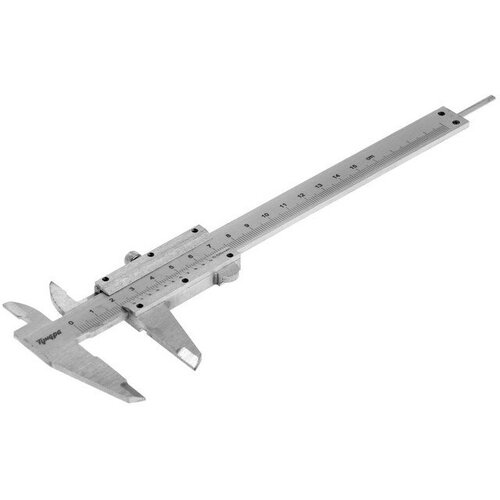 Штангенциркуль тундра металлический с глубиномером цена деления 005 мм 150 мм 882₽