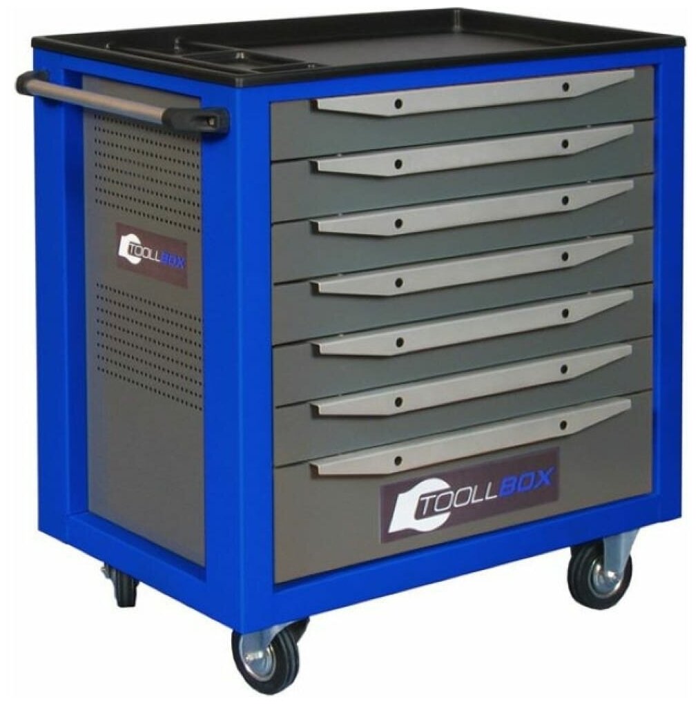 Инструментальная тележка Toollbox standart TBS-7 RAL 5005