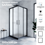 Душевой уголок Ulitka Safari 100x100х195 - изображение