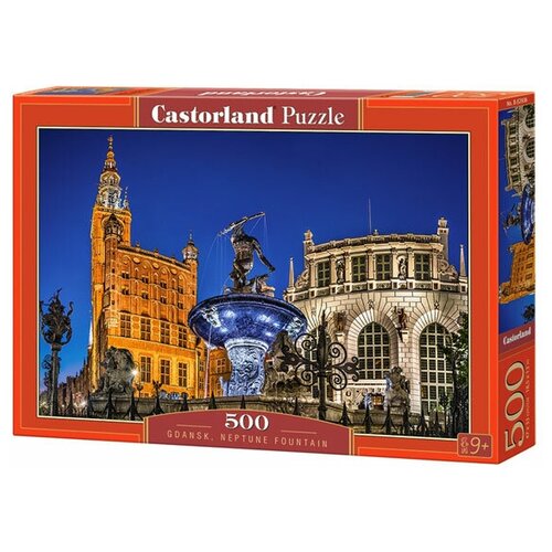 Пазл Castorland Gdansk, Neptune Fountain (B-52936), 500 дет. пазл castorland шато шенонсо b 52103 500 дет