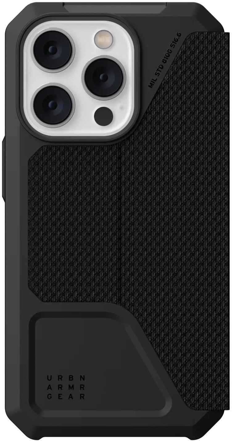 Защитный чехол UAG Metropolis iPhone 14 Pro Kevlar Black