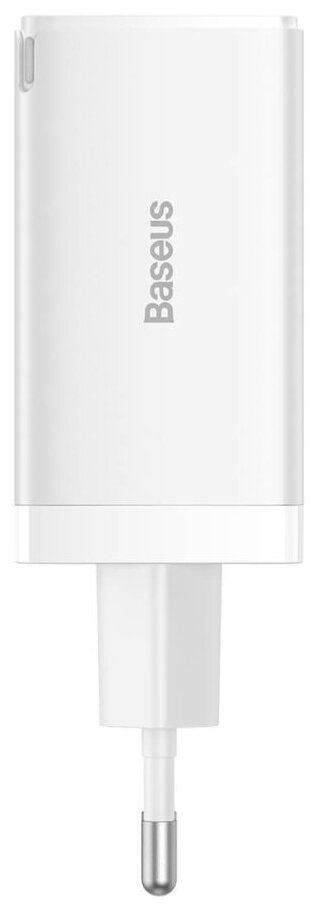 Зарядки для гаджетов BASEUS Зарядное устройство Baseus GaN5 Pro Fast Charger USB - 2xUSB-C 65W + cable USB Type-C CCGAN65E5 / CCGP120202