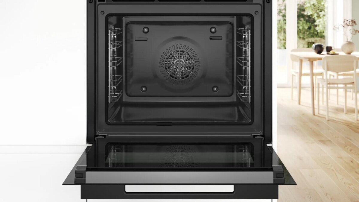 Встраиваемый электрический Духовой шкаф Bosch HBG9742B1S, черный - фотография № 4