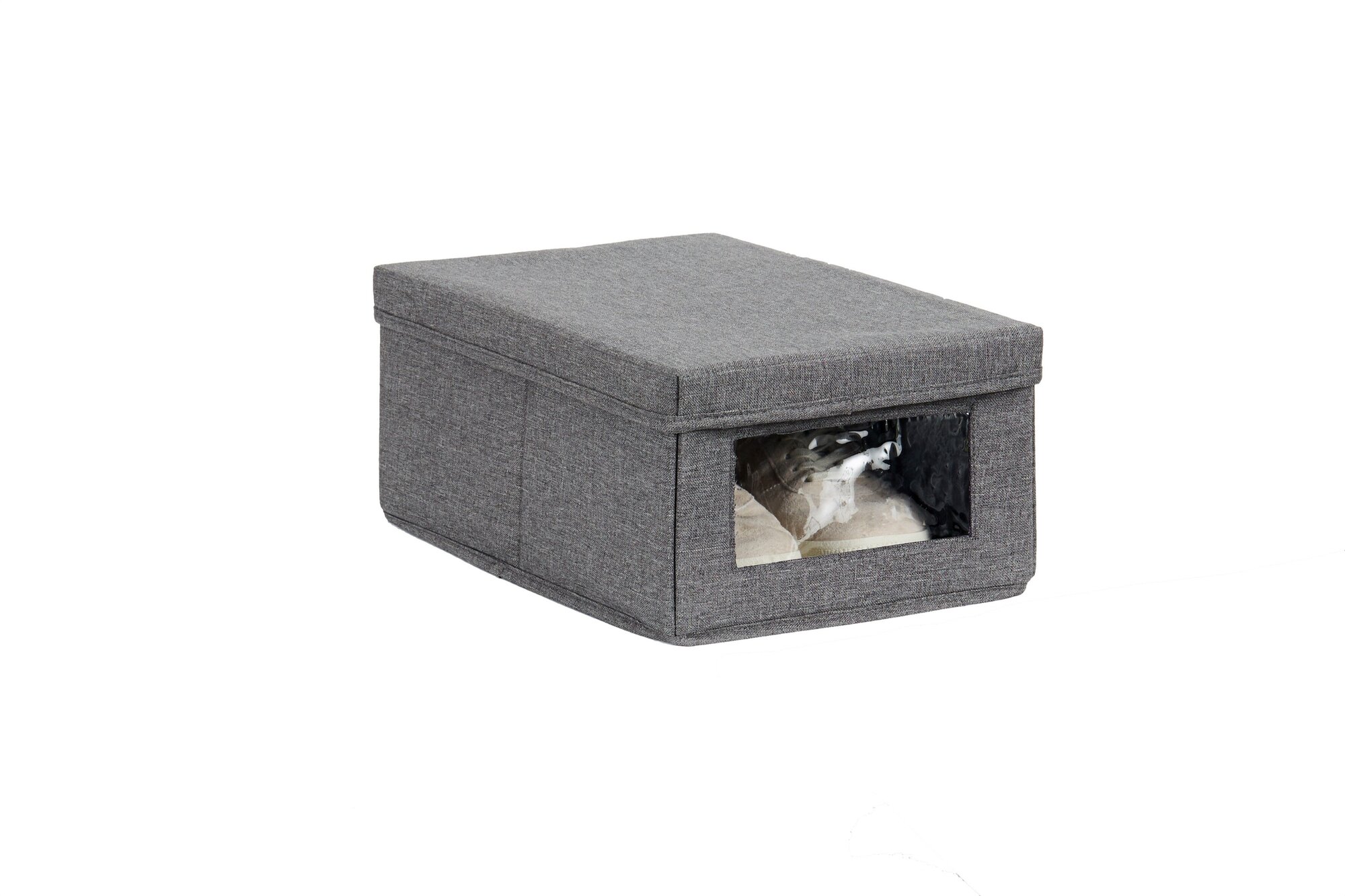 Коробка-ящик для хранения с крышкой и окошком, Store It, арт. 672623