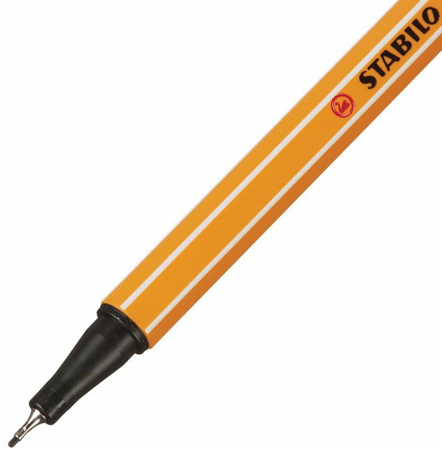 Ручка капиллярная STABILO Point , 0.4мм, сиреневый - фото №5