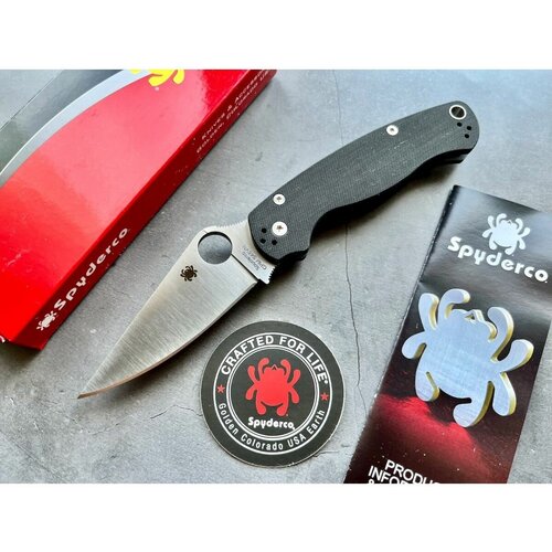 Нож складной Spyderco Para-Military 2 нож складной spyderco c81gp2 para military 2