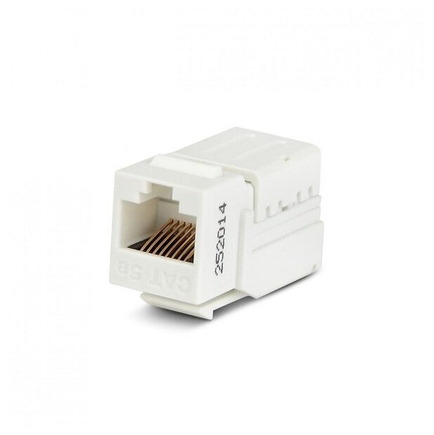 Разъем Ethernet Hyperline KJNE-8P8C-C5e-90-WH