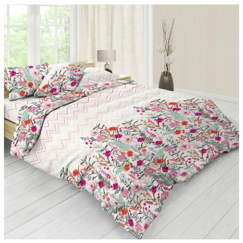 фото Комплект постельного белья letto, евро, b534, (н2)70х70см