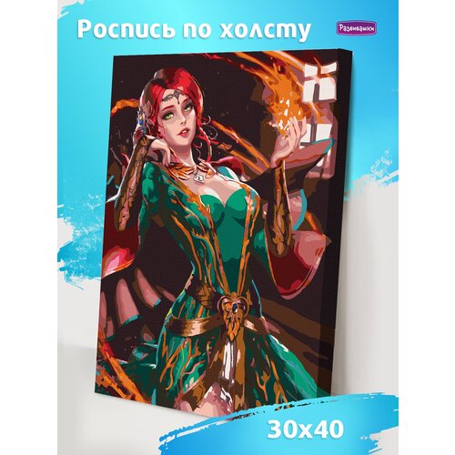 Картина по номерам 30*40 Трисс Р3174 Развивашки