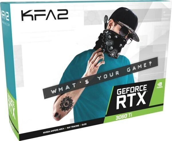 Видеокарта KFA2 GeForce RTX 3060 Ti 8GB (36ISM6MD2KCK)