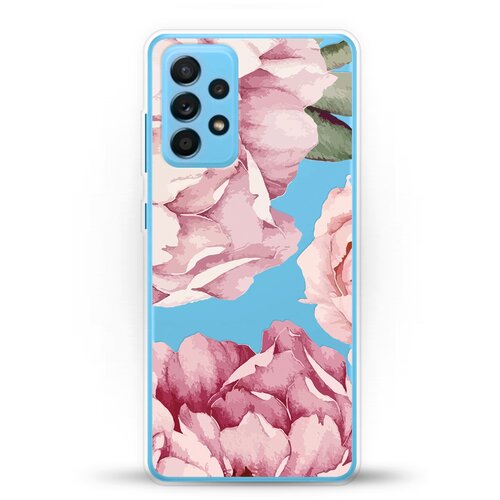 фото Силиконовый чехол пионы на samsung galaxy a52 andy & paul