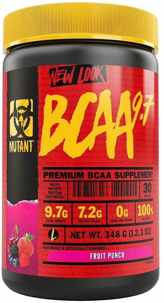 Бсаа Mutant BCAA 9.7 2:1:1 348 г, Фруктовый пунш