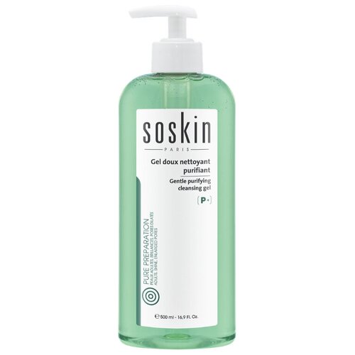 Soskin Purifying cleansing gel Гель очищающий для жирной и комбинированной кожи 250 мл.