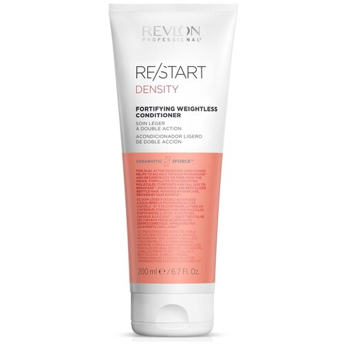 Укрепляющий невесомый кондиционер Revlon Professional Restart Density Weightless fortifying conditio