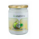 Кокосовое масло «Econutrena» Organic рафинированное 500 мл. Шри-Ланка - изображение