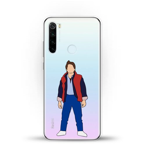 фото Силиконовый чехол марти на xiaomi redmi note 8t andy & paul