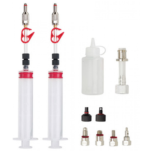 набор для прокачки rockshox reverb bleeding kit incl hydraulik oil w2 5 120ml 00 4318 007 001 Jagwire wst031 комплект для прокачки гидролинии с адаптерами арт. NJG50640