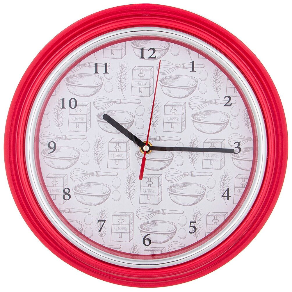 фото Часы настенные кварцевые Lefard Kitchen, 220-495