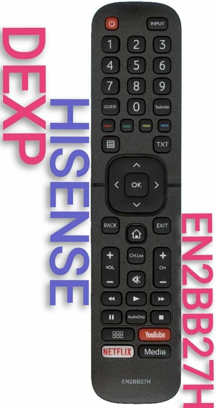 Пульт EN2BB27H для DEXP/HISENSE/хайсенсе телевизора