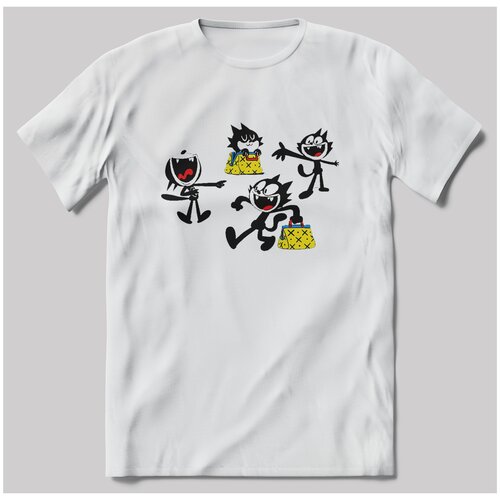 фото Футболка с принтом felix the cat 9 brut-shop
