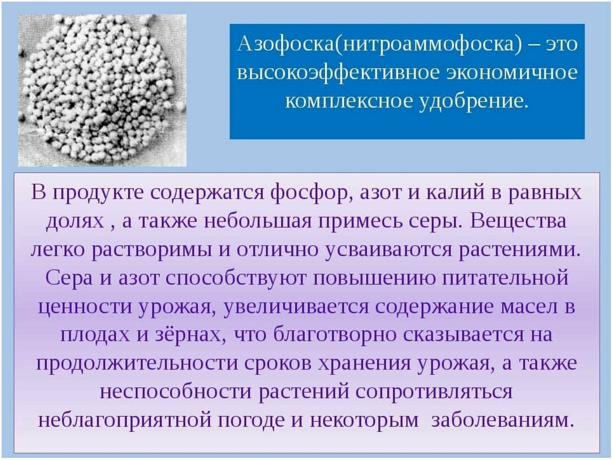 Азофоска 1кг, минеральное удобрение для подкормки растений, обогащения грунта азотом, фосфором и калием - фотография № 5