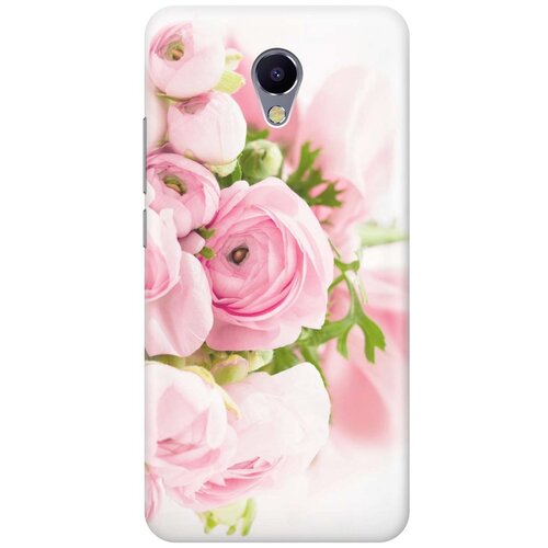 фото Cиликоновый чехол на meizu m5 note / мейзу м5 ноут с принтом "розовые розы" gosso