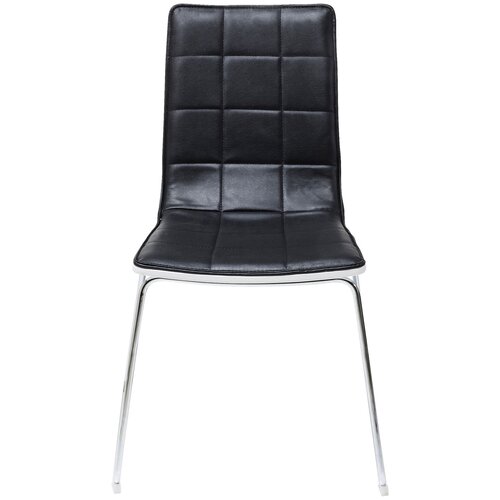 фото Kare design стул high fidelity, коллекция "высокая точность" 42*90*55, искусственная кожа, пенополиуретан, сталь, дсп, черный