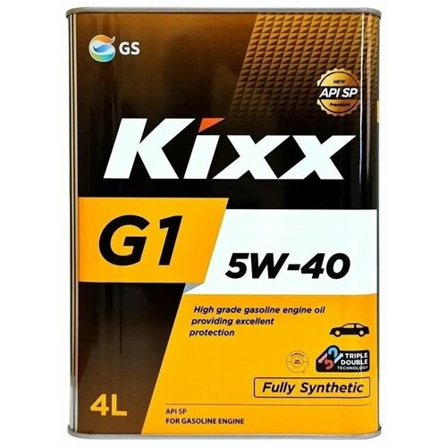 Моторное масло Kixx G1 API SP 5W40, 4л