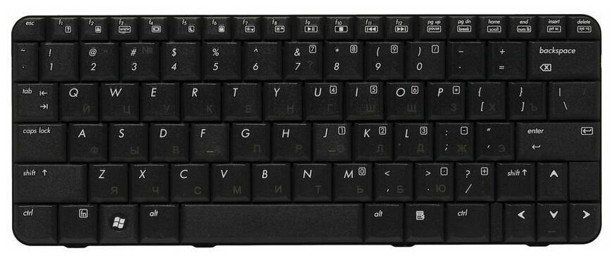 Клавиатура для ноутбуков HP Compaq Presario CQ20, HP 2230 US, Black