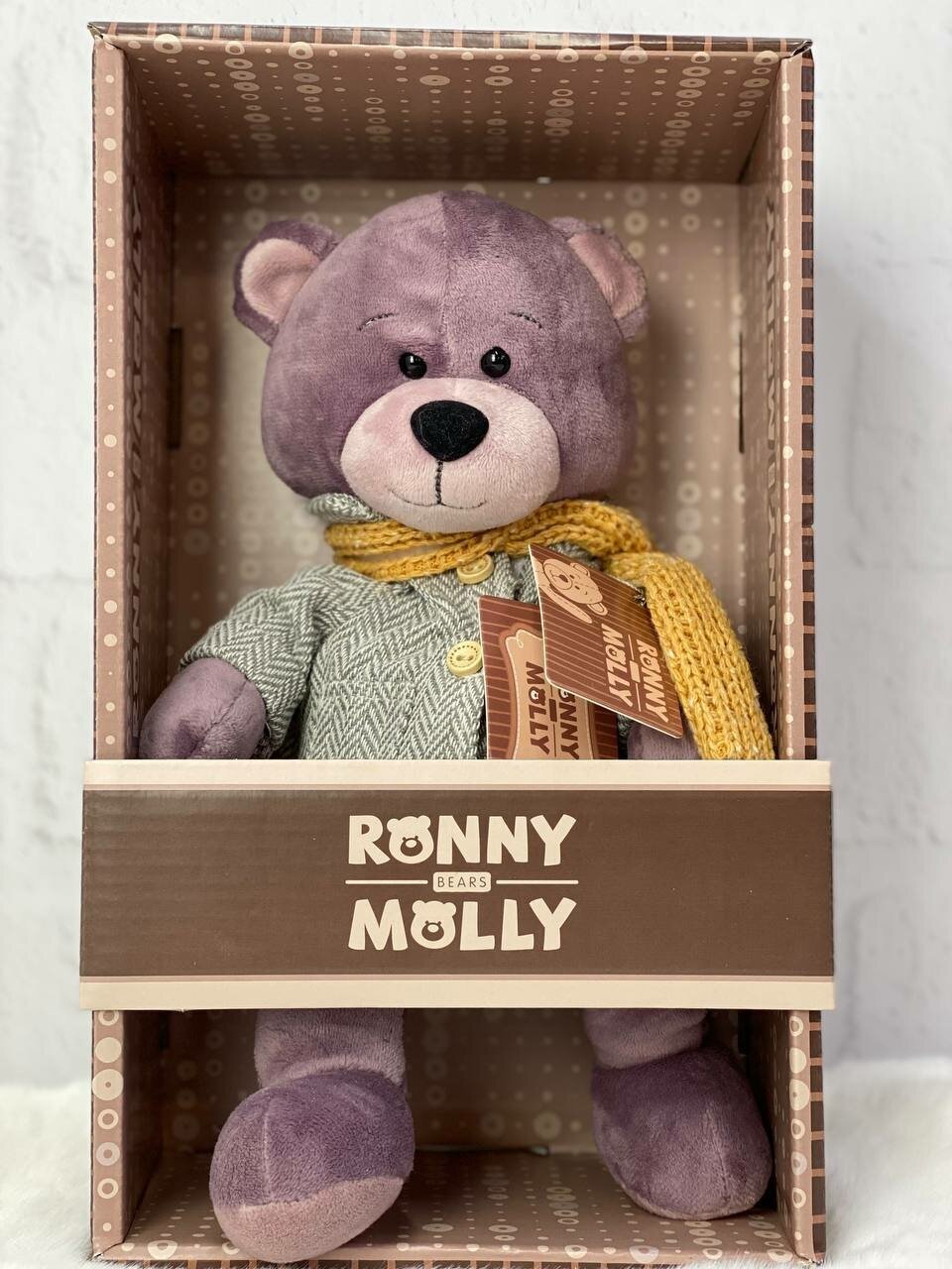 Мягкая игрушка "Ronny Molly" в коробке