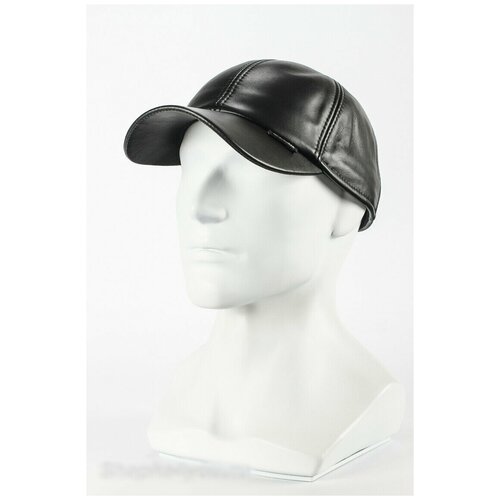 фото Бейсболка starkoff, размер 57, черный