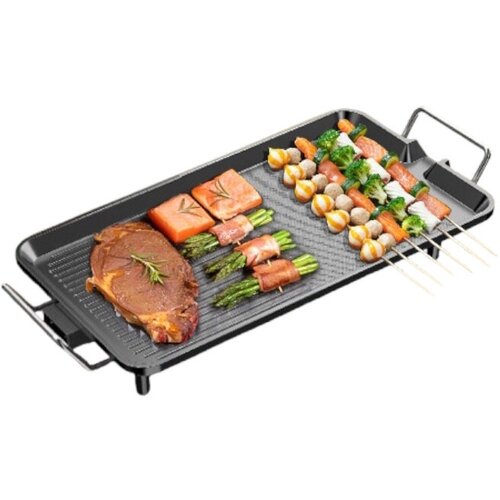 Премиальная Гриль раклетница электрическая сковорода маленькая электро грильница для дома дачи бездымный электрогриль в квартире и на воздухе 387100₽