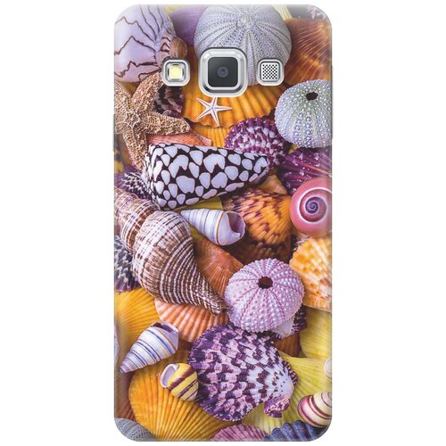 фото Cиликоновый чехол разноцветные ракушки на samsung galaxy a3 / самсунг а3 re:pa