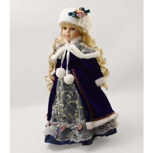 Кукла новогодняя фарфоровая Снежана KSVA-YF-16511