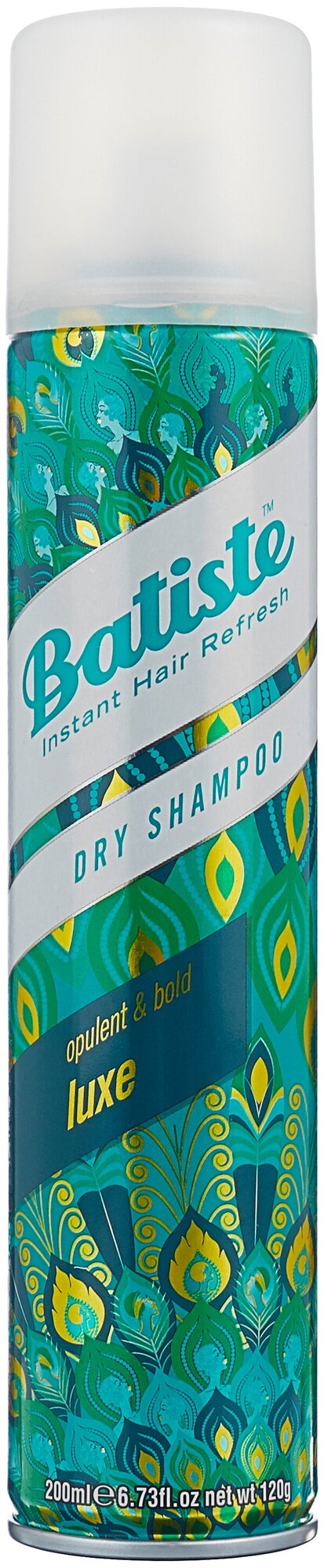 Batiste Dry Opulent & Bold LUXE Сухой шампунь c цветочным ароматом: фиалки, жасмина и цветов яблони 200 мл