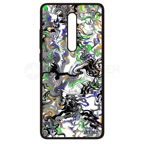 фото Чехол на телефон xiaomi redmi k20, "мраморный фон" спираль рельеф utaupia