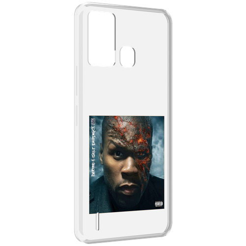 Чехол MyPads 50 Cent - Before I Self Destruct мужской для ITEL S16 / ITEL Vision 1 Pro задняя-панель-накладка-бампер чехол mypads 50 cent street king energy для itel s16 itel vision 1 pro задняя панель накладка бампер