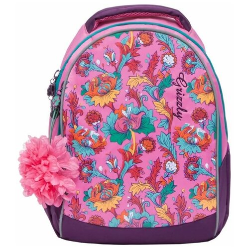 Городской рюкзак Grizzly RD-836-1 12, розовый