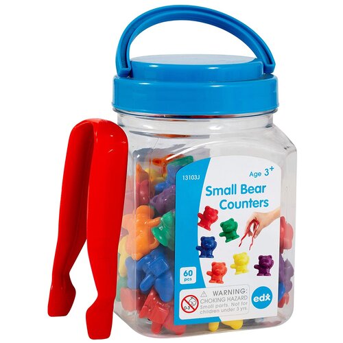 Счетный материал Мини мишки с рюкзаками