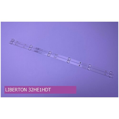 Подсветка для LIBERTON 32HE1HDT 12 шт 1 комплект 6 светодиодов 6 в 617 мм для 65 дюймовой подсветки жк телевизора фотолампы 80228 фотолампы d66k18