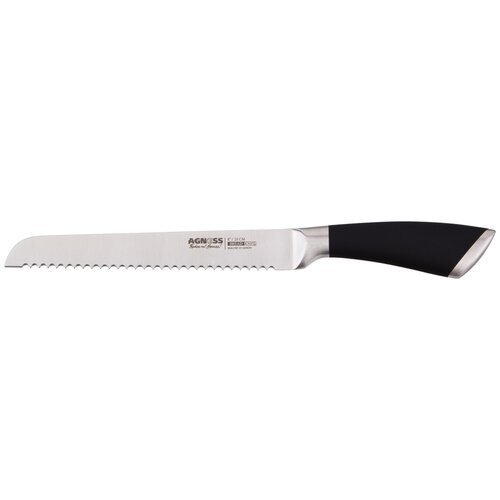 фото Нож для хлеба agness, длина 20 см (911-019)